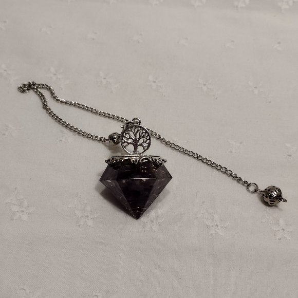 Amethyst Dowsing Divination Pendulum - Picture 3 of 3
